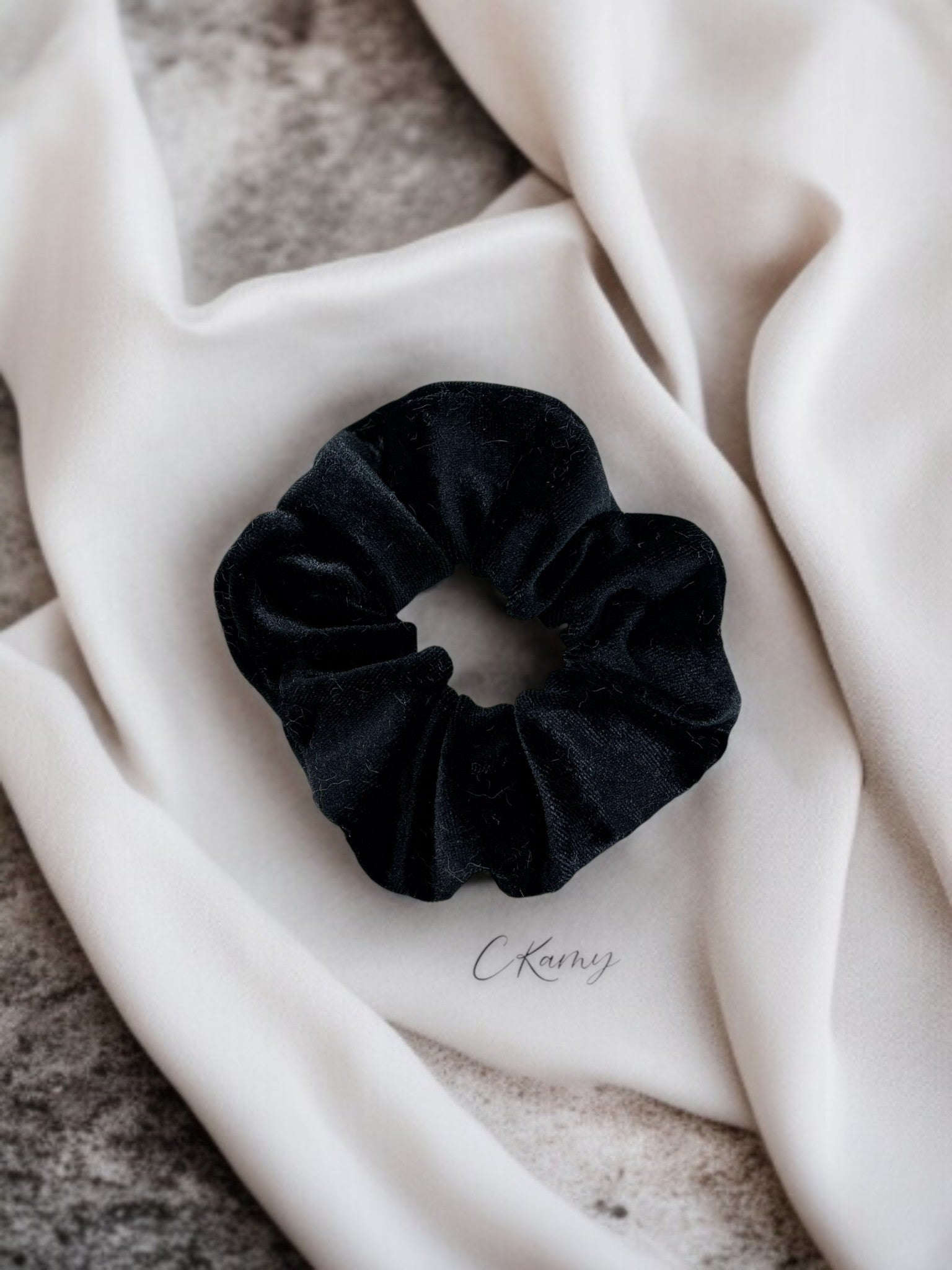 Chouchou velours noir