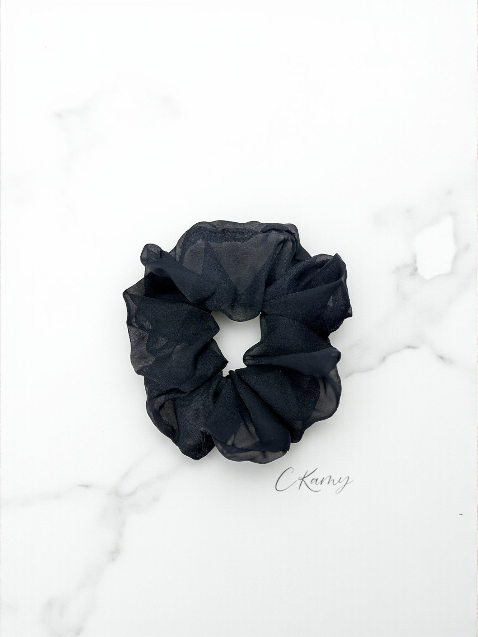 Chouchou voile noir