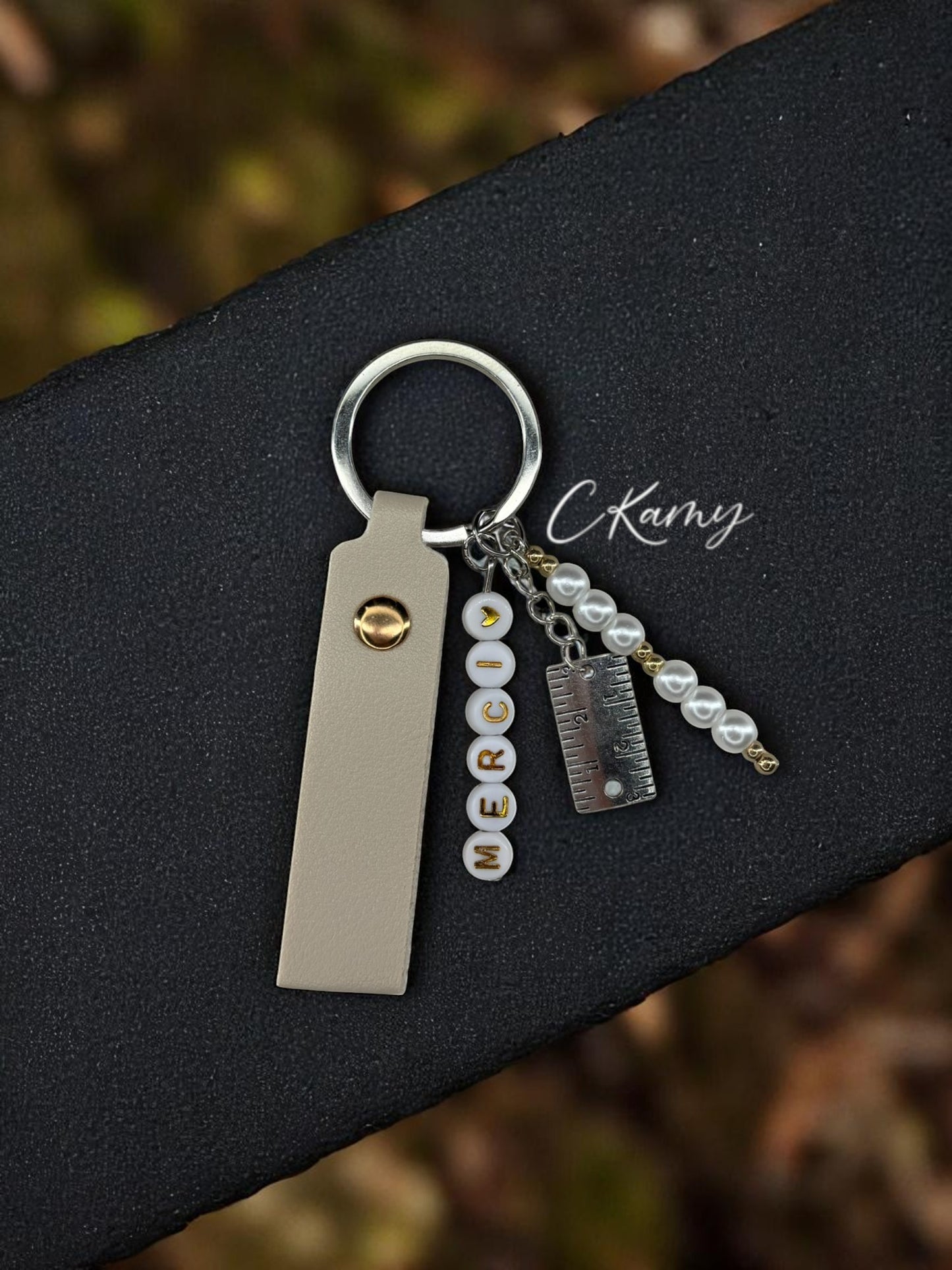 Porte clé personnalisé règle 123