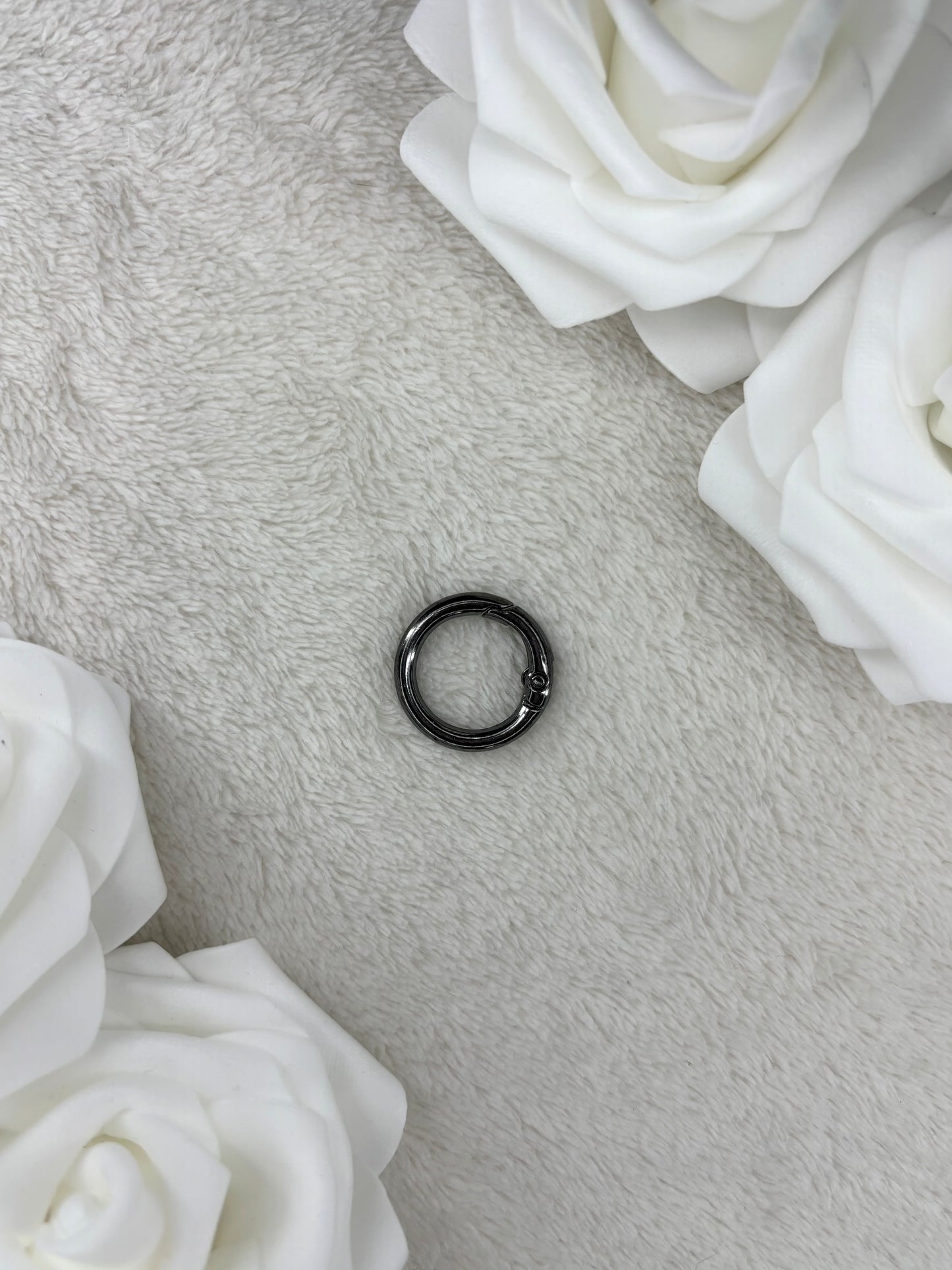 Anneau argent noir 2,3cm