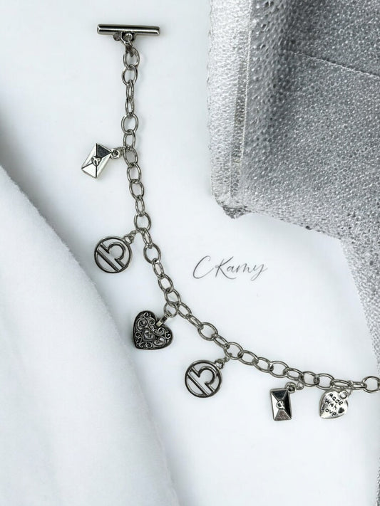 Bracelet femme chaîne argent signe astro balance