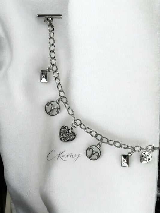 Bracelet femme chaîne argent signe astro bélier
