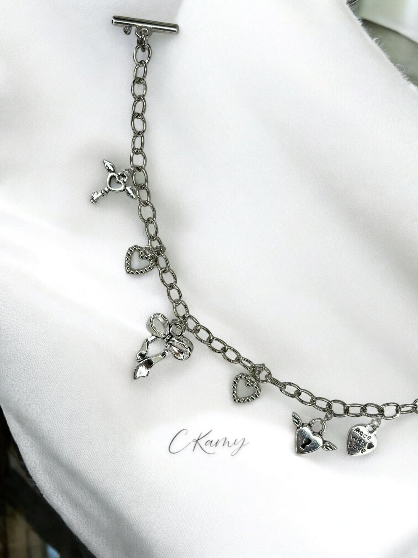 Bracelet femme chaîne noeud