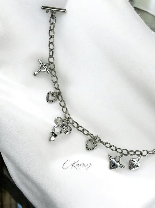 Bracelet femme chaîne noeud