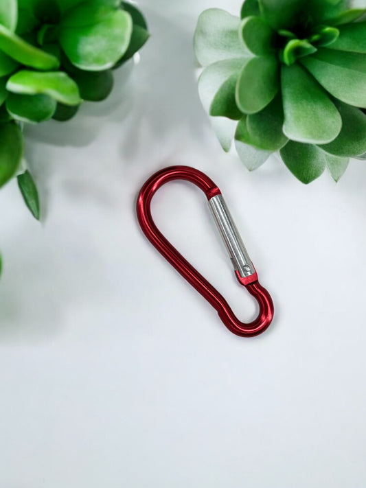Mousqueton bicolore rouge