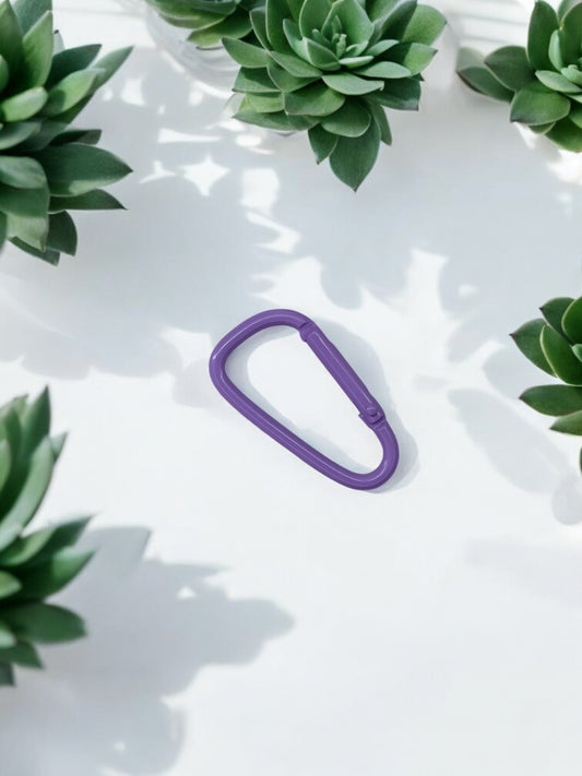 Mousqueton unicolore violet