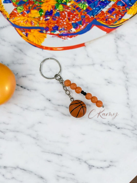 Porte clé personnalisé ballon basket
