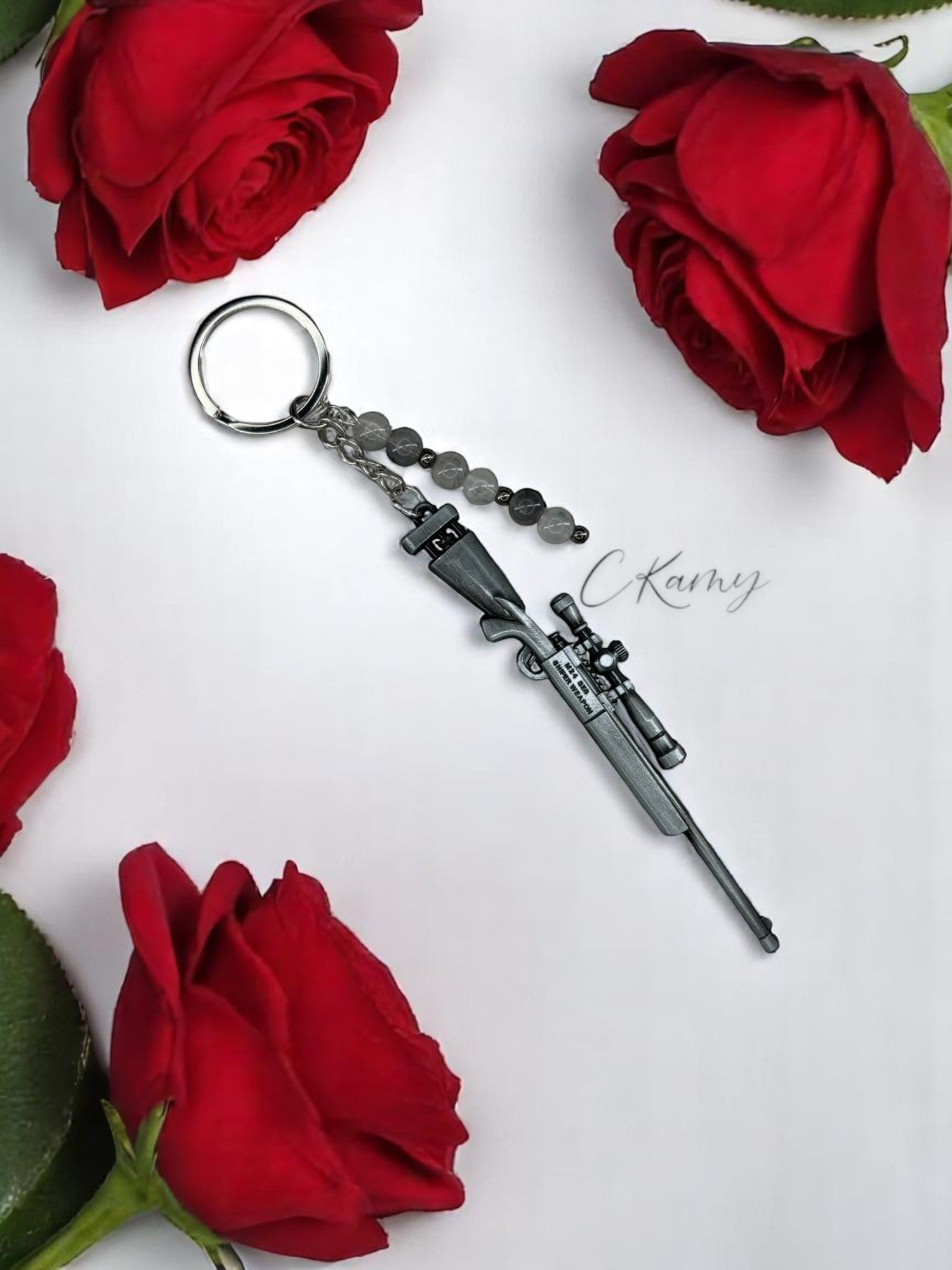 Porte clé personnalisé fusil