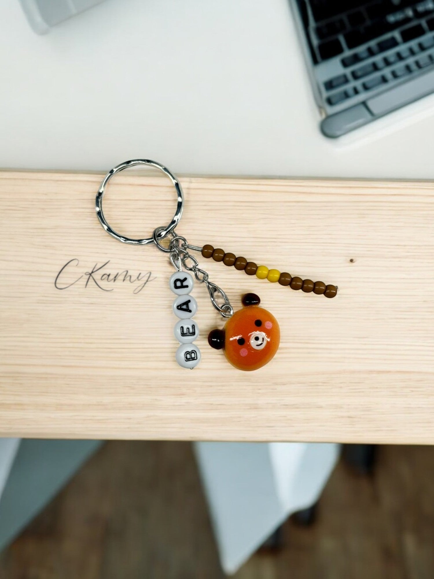 Porte clé personnalisé nounours